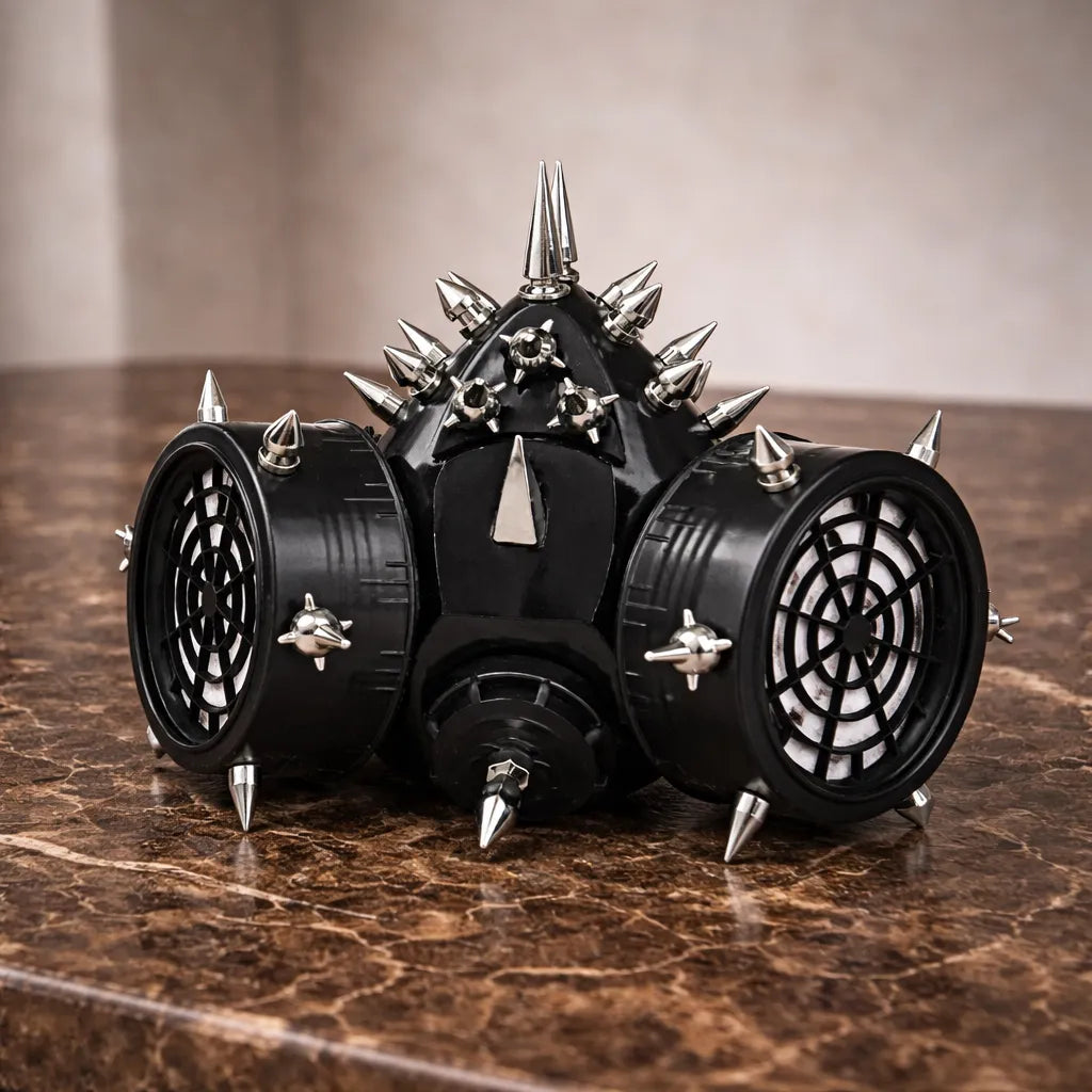 Steampunk Spiked Respirator Mask