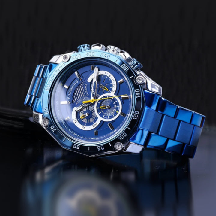 Steampunk Sports Wristwatch