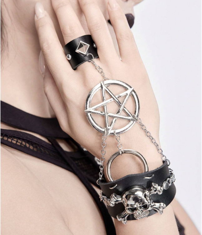 Steampunk Star Bracelet unique