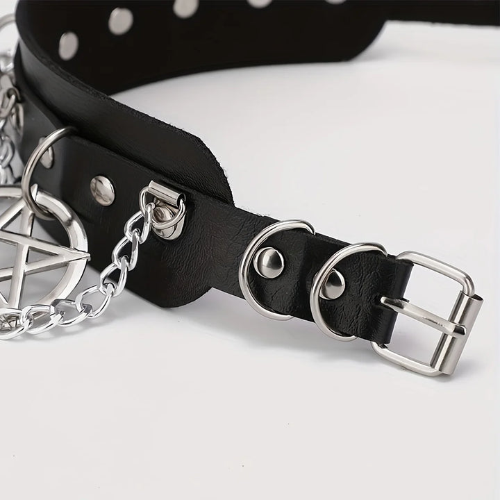 Steampunk Star Chain Necklace chic