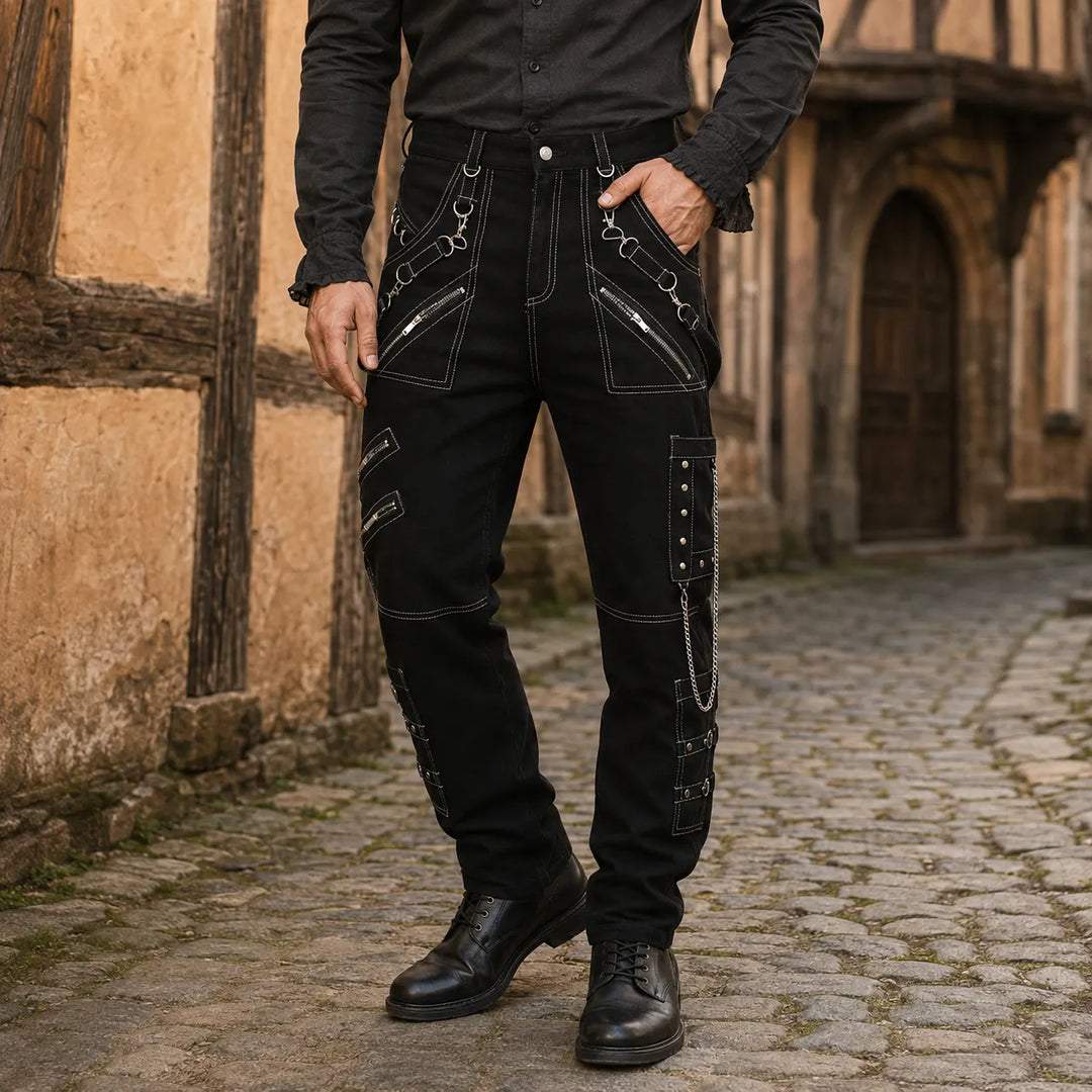 Steampunk Streetwear Pants