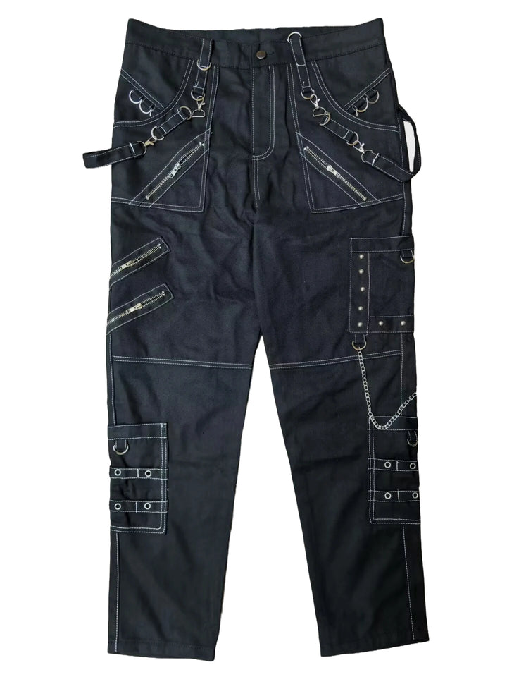 Steampunk Streetwear Pants chic