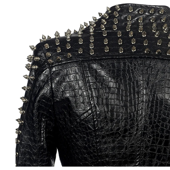 Steampunk Studded Leather Jacket vintage