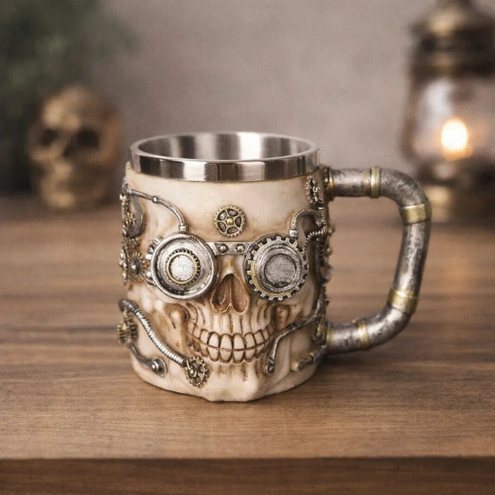 Steampunk Styler - Skull Coffee Mug