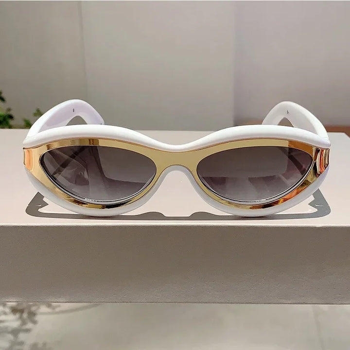 Steampunk Sunglasses with Two-Tone Frames