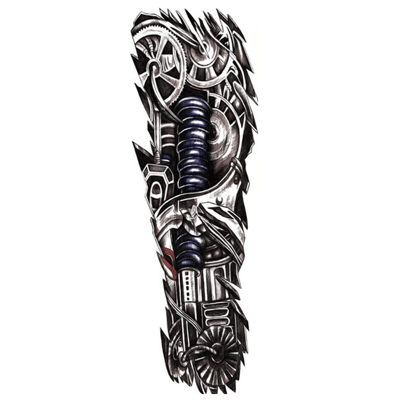 Steampunk Tattoo Design for Men chic