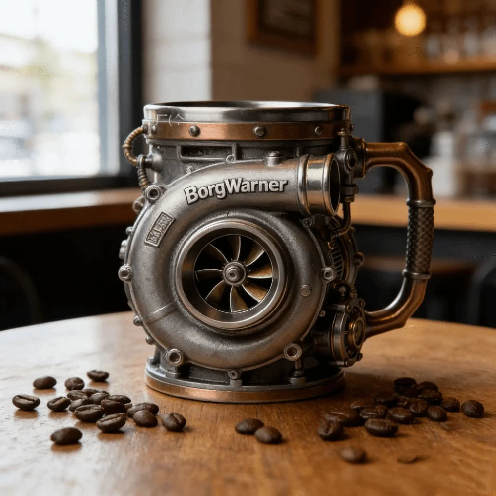 Steampunk Turbo Mug