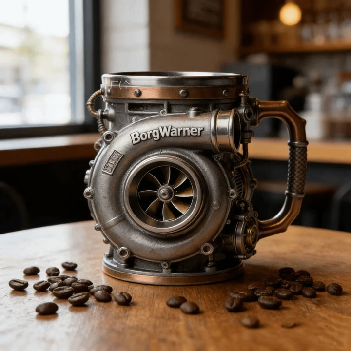 Steampunk Turbo Mug