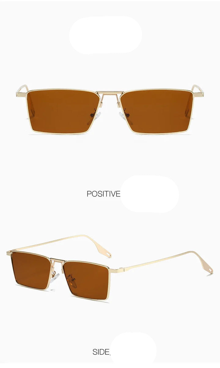Steampunk UV protection glasses brown