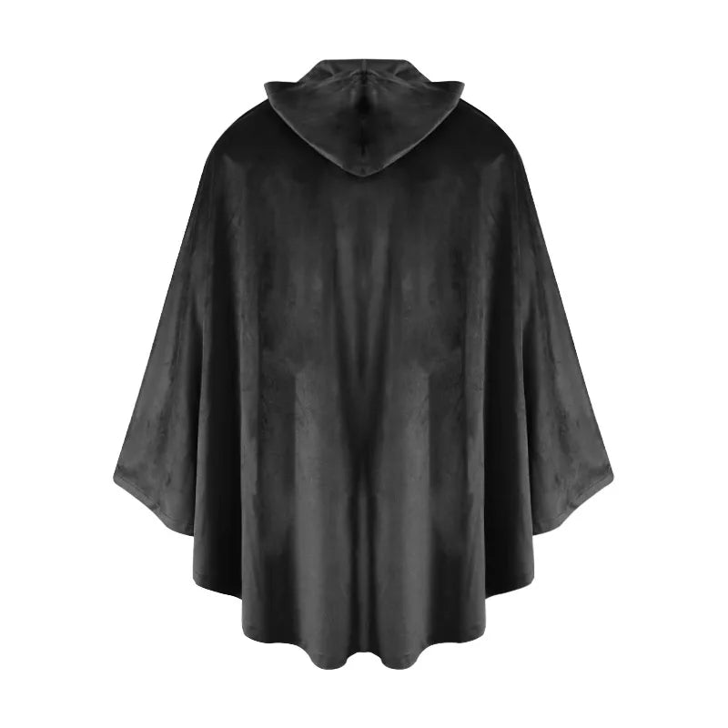 Steampunk Velvet Cape flowing