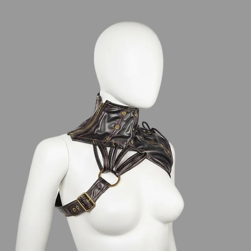 Steampunk Viking Neck Armor