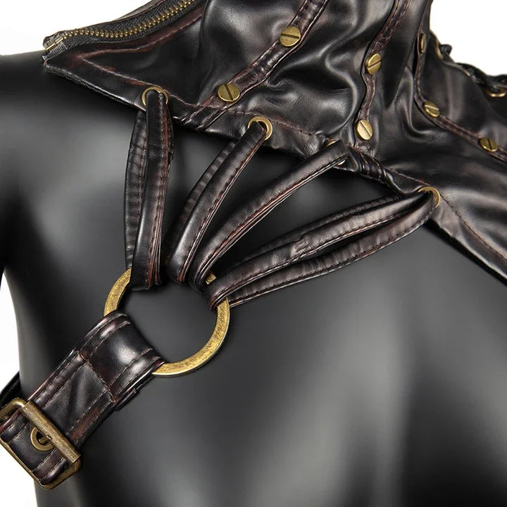 Steampunk Viking Neck Armor chic
