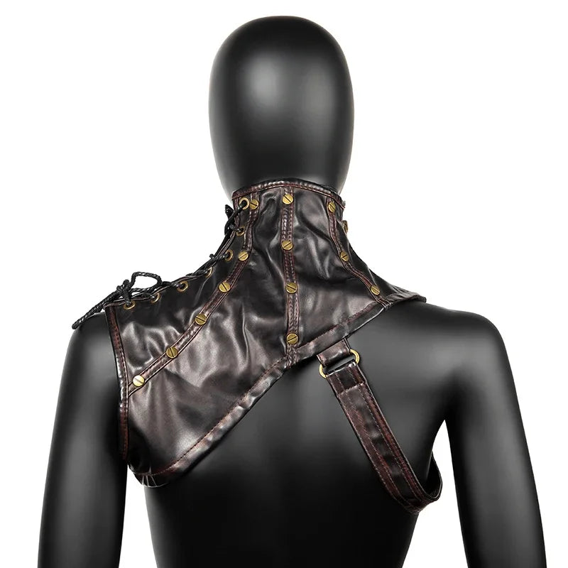 Steampunk Viking Neck Armor elegant