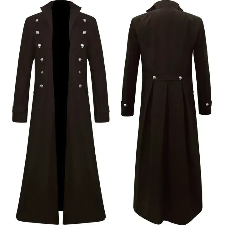 Steampunk Vintage Trench Coat Gothic – Victorian inspired