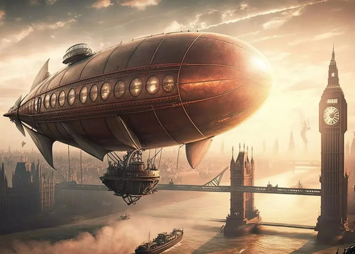 Steampunk Wall Art Design stylish