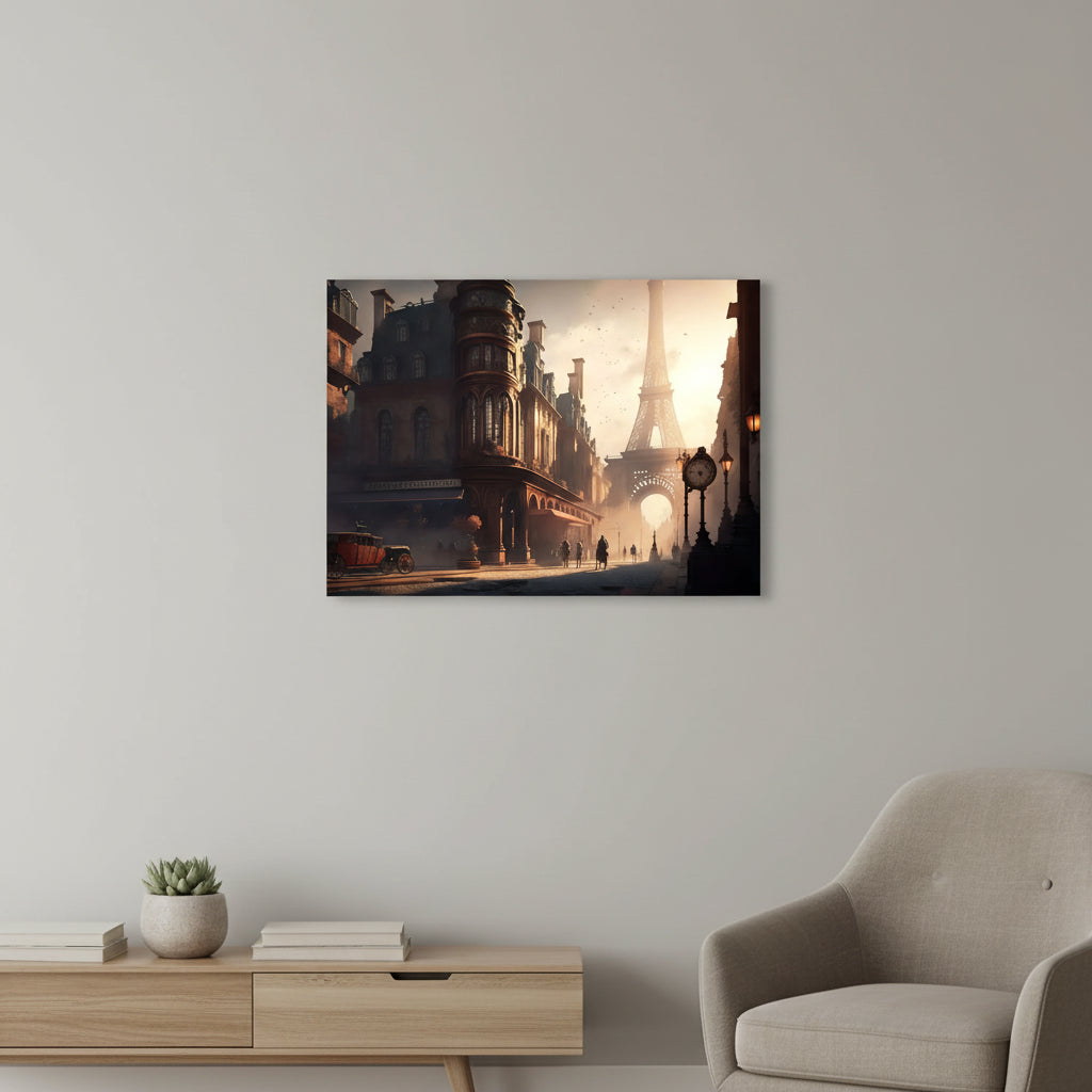 Steampunk Wall Art Paris chic