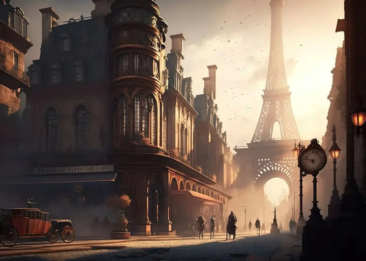Steampunk Wall Art Paris perfect
