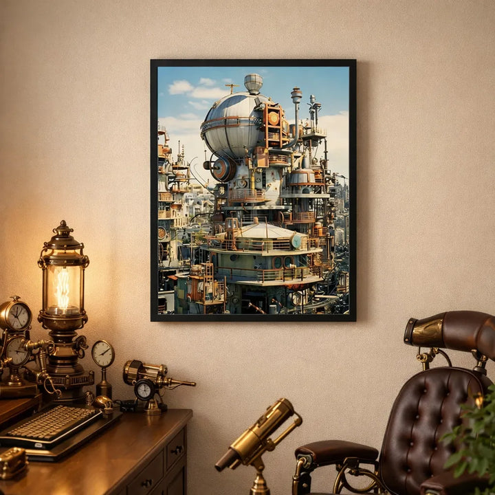 Steampunk Wall Art Poster
