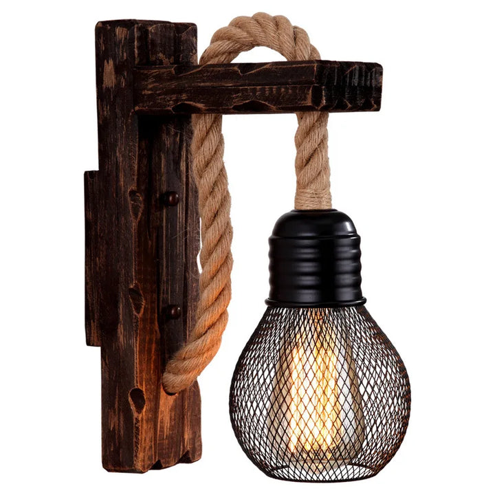 Steampunk Wall Lamp with a Cord Stylish