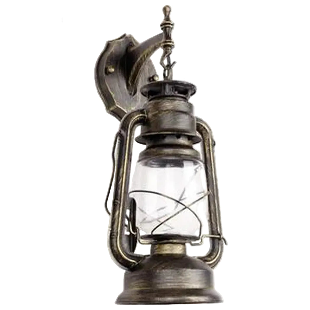 Steampunk Wall Lantern Green