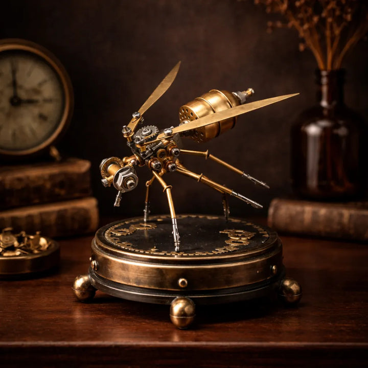 Steampunk Wasp Sculpture 