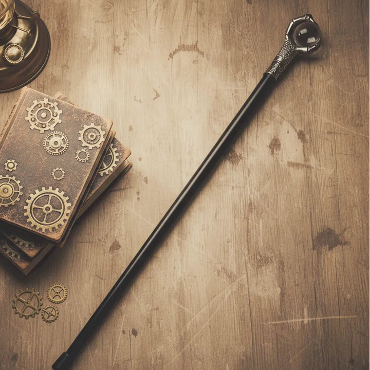 Steampunk Wizard Cane