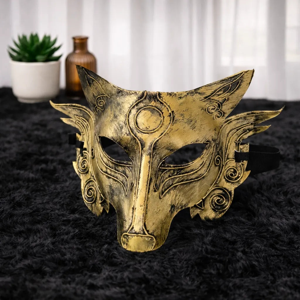 Steampunk Wolf Mask