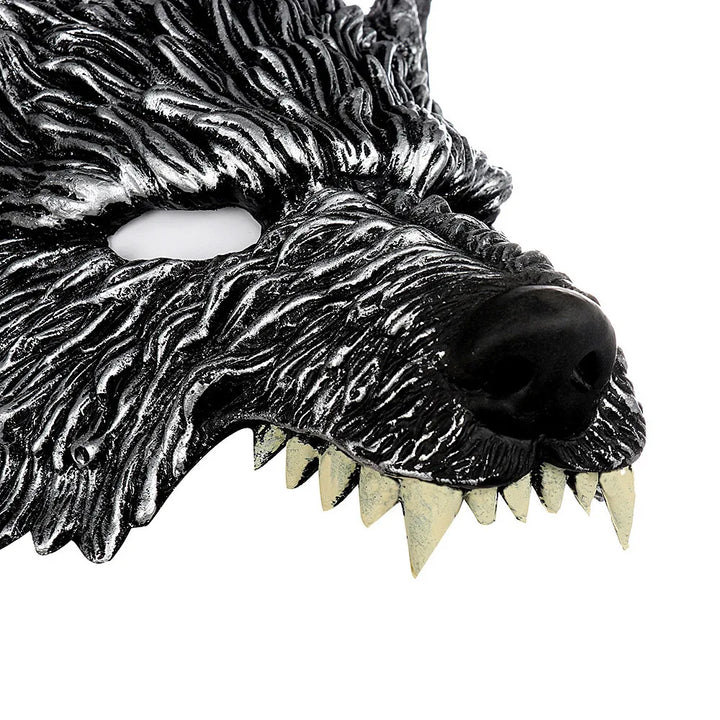 Steampunk Wolf Mask unique