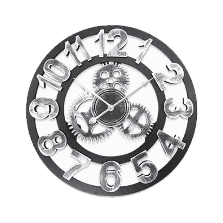 Steampunk Wooden Wall Clock chic
