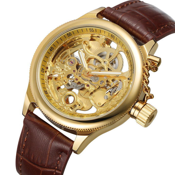 Steampunk Wristwatch With Chain gothic