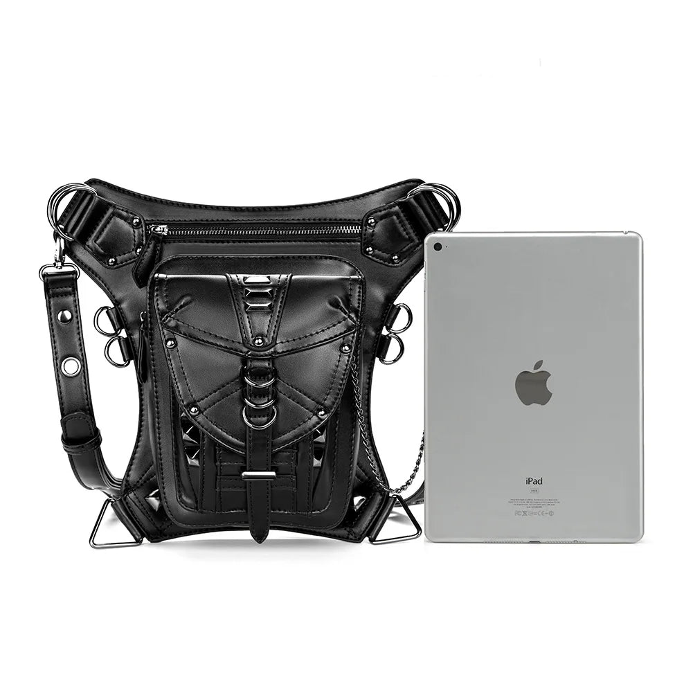 Stylish Black Steampunk Bag
