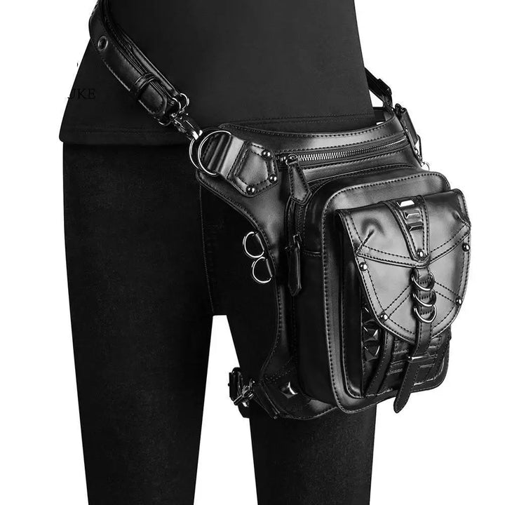 Stylish Black Steampunk Bag perfect