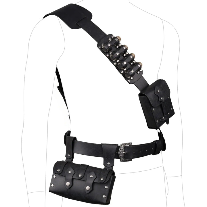 Stylish Medieval Steampunk Belt Bag stylish