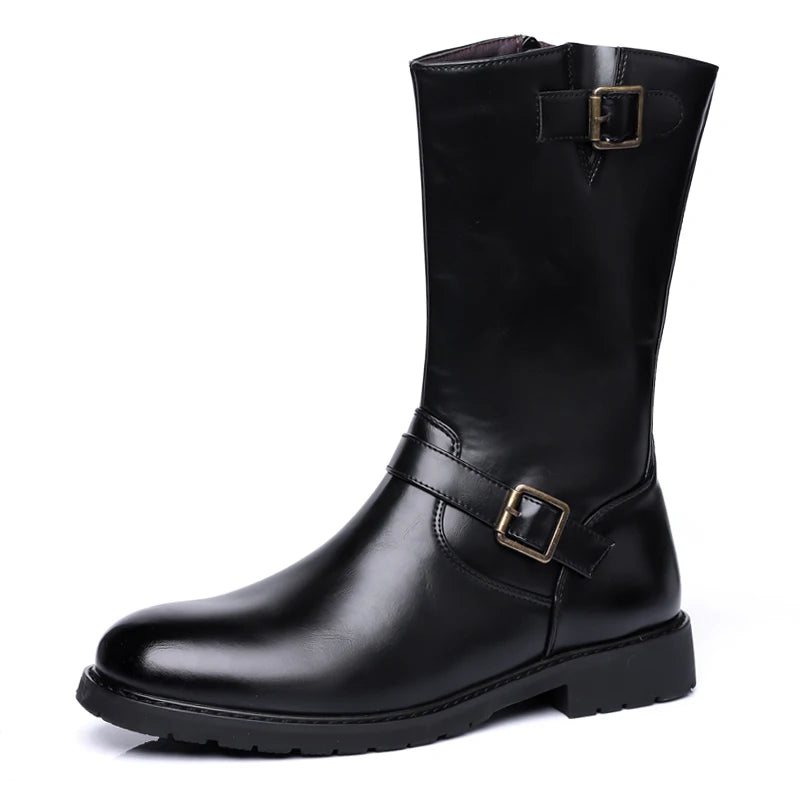 Stylish Minimalist Steampunk Boots