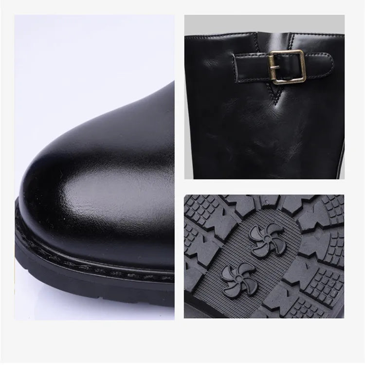 Stylish Minimalist Steampunk Boots elegant
