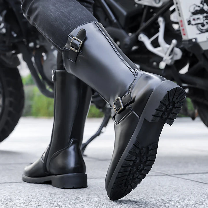 Stylish Minimalist Steampunk Boots quality