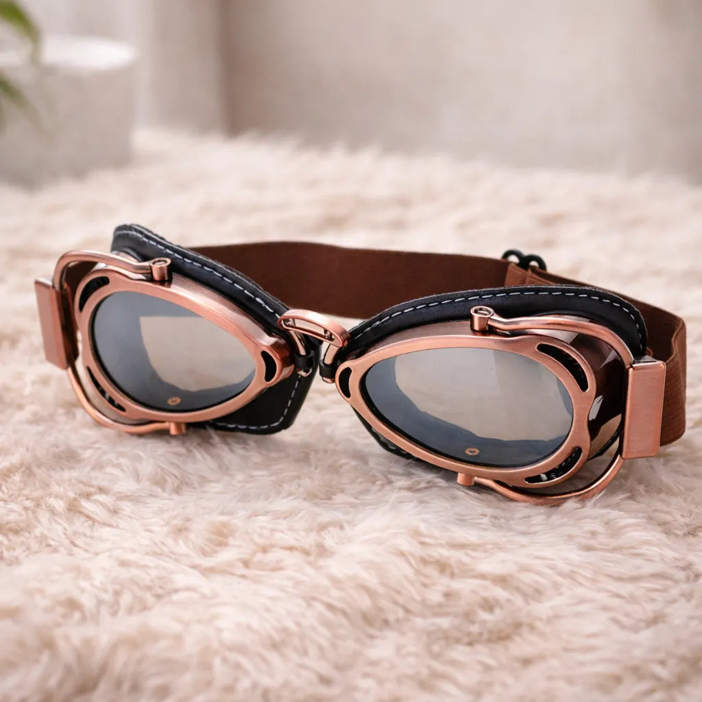 Stylish Retro Motorcycle Goggles