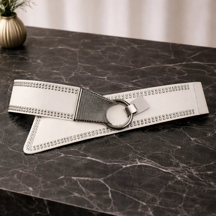 Stylish Steampunk Belt with Buckle