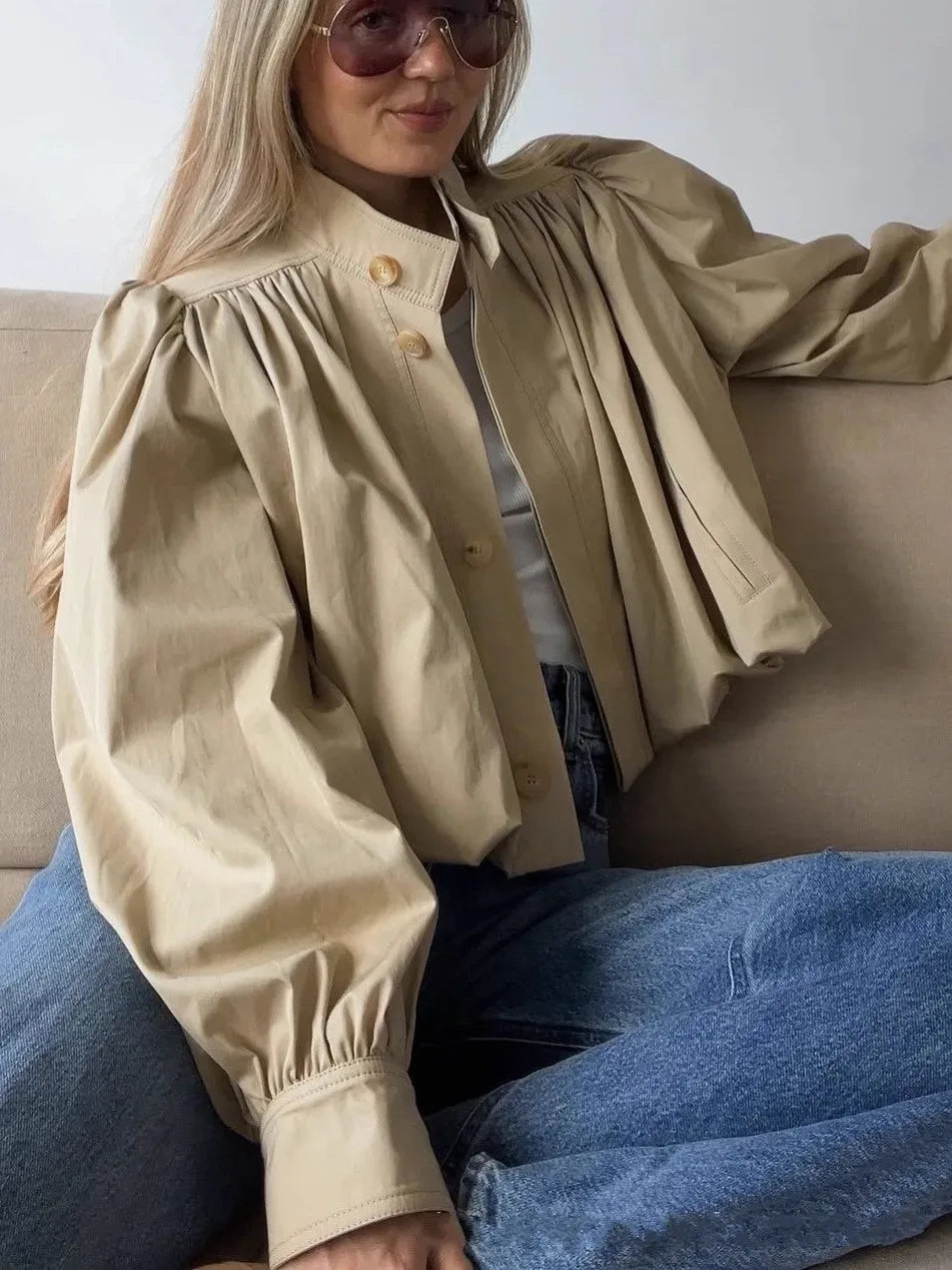 Stylish Steampunk Bomber Jacket edgy