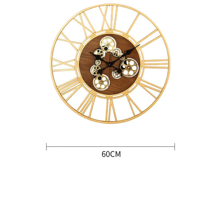 Stylish Steampunk Clock With Roman Numerals fashion
