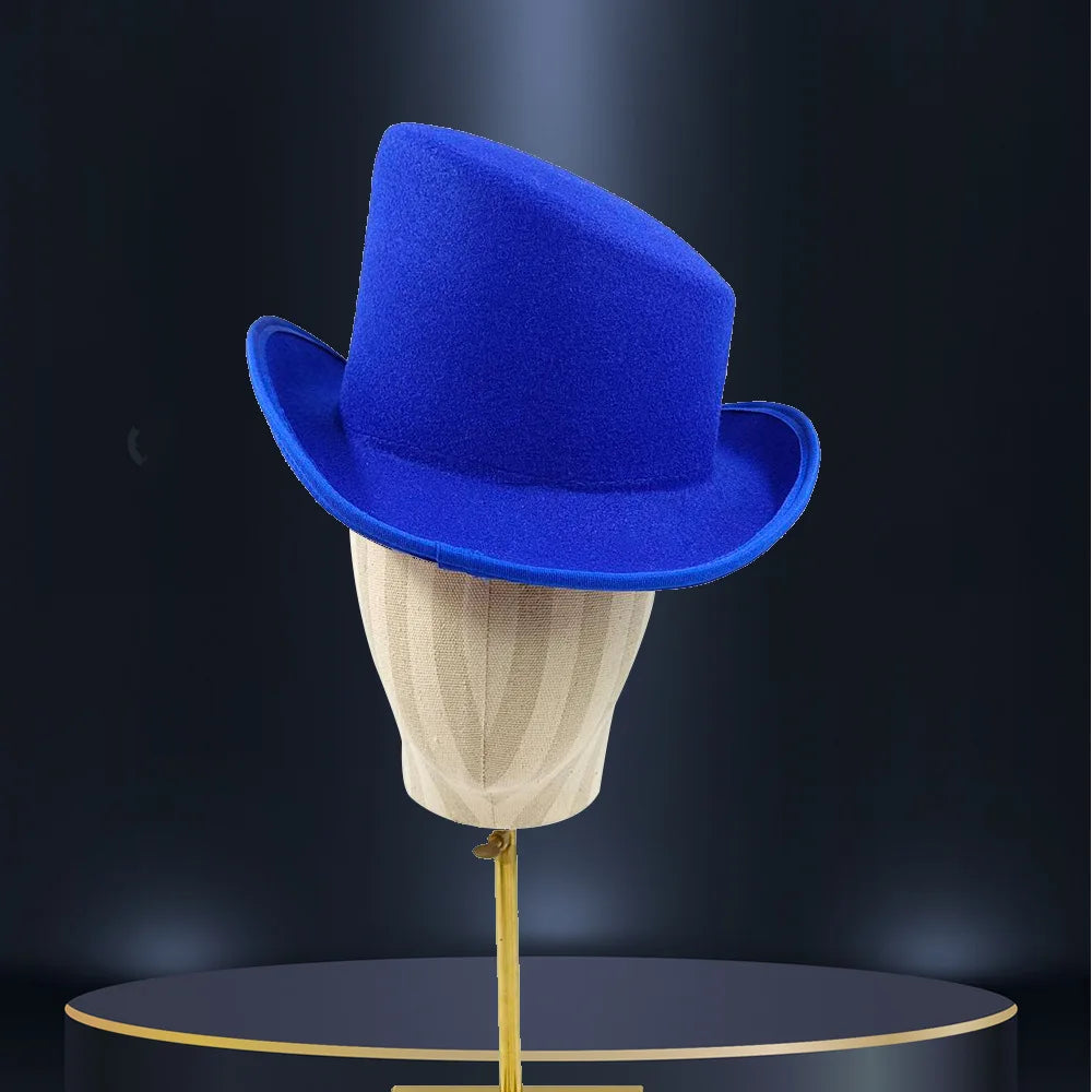 Stylish Steampunk Cosplay Royal Blue