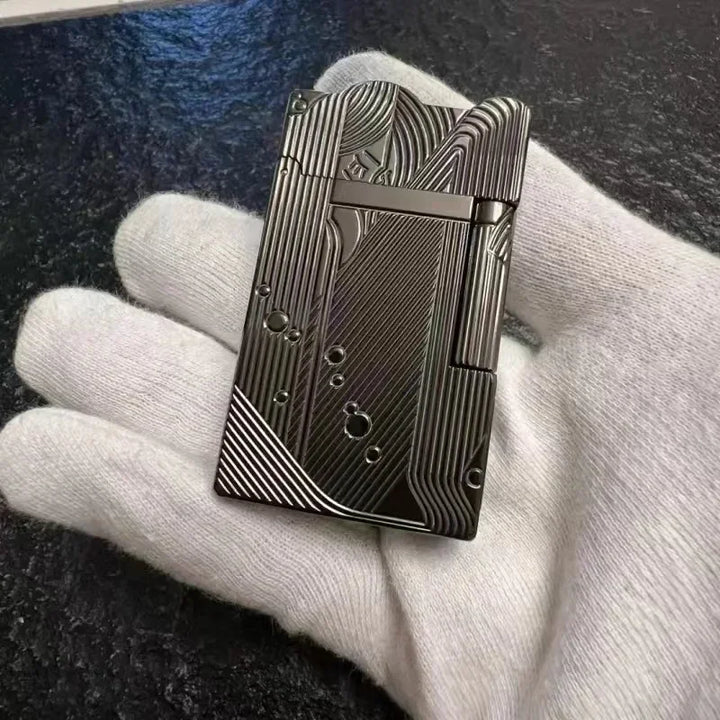 Stylish Steampunk Lighter silver