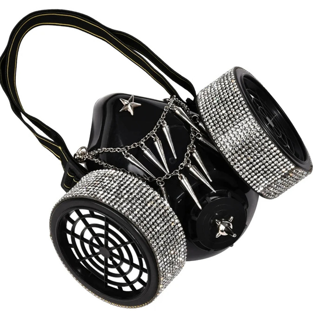 Stylish Steampunk Respirator Mask Design
