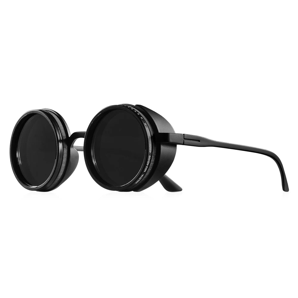 Stylish Steampunk Round Sunglasses – Victorian inspired