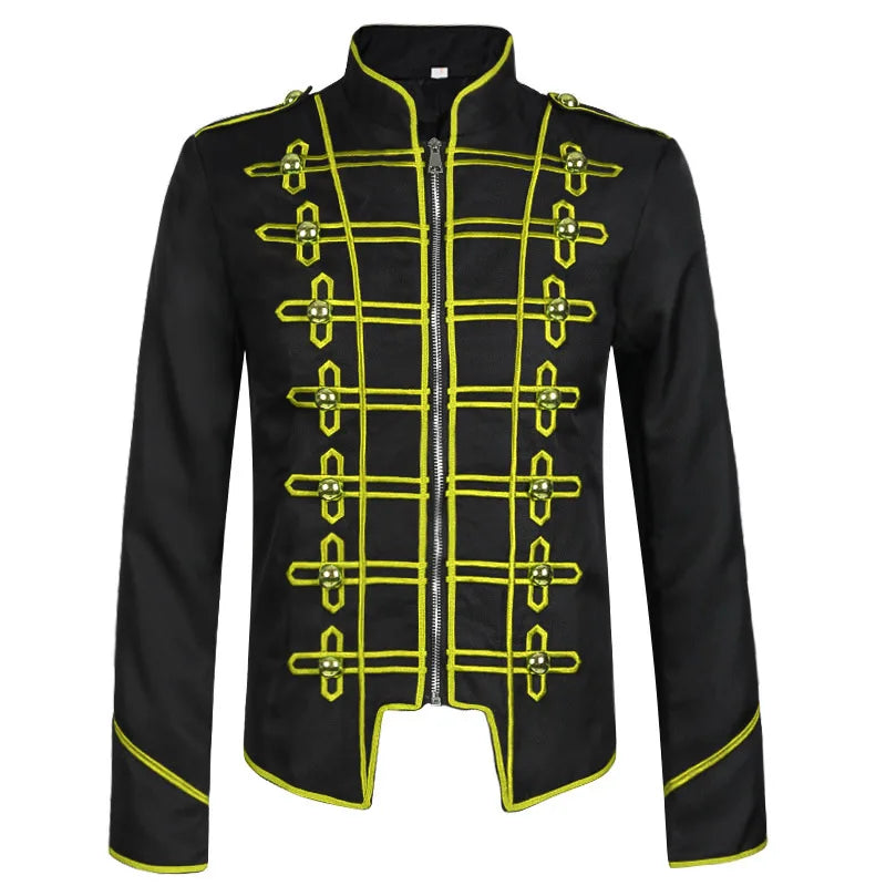 Stylish vintage steampunk medieval jacket for men