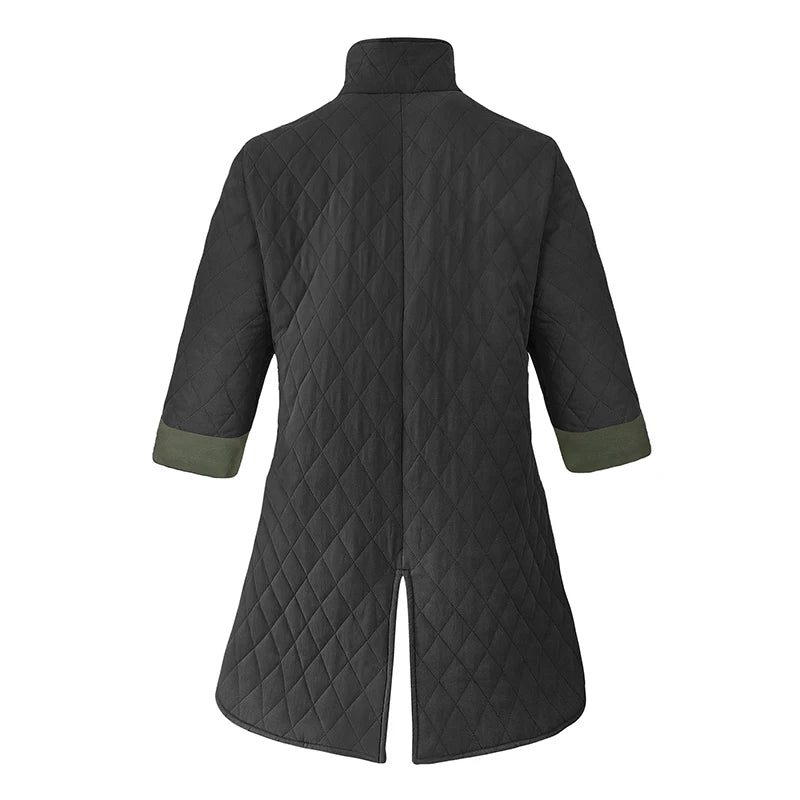Three-Quarter Steampunk Coat – gothic elegance