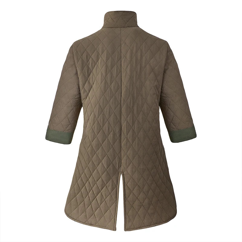 Three-Quarter Steampunk Coat – industrial look