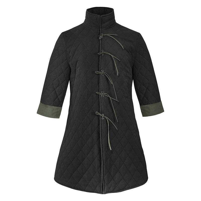 Three-Quarter Steampunk Coat – vintage style