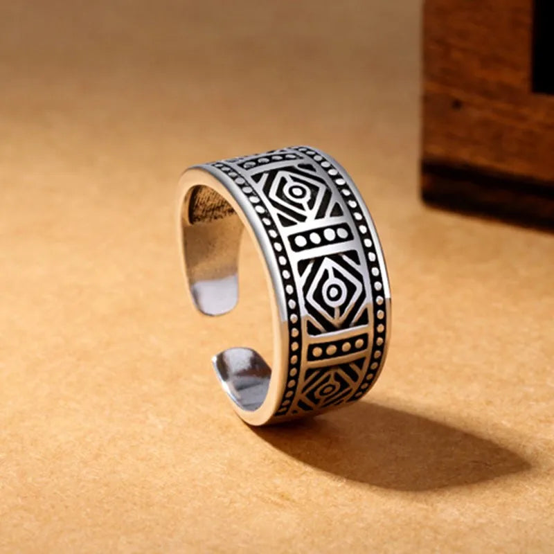 Tibetan Steampunk Vintage Ring
