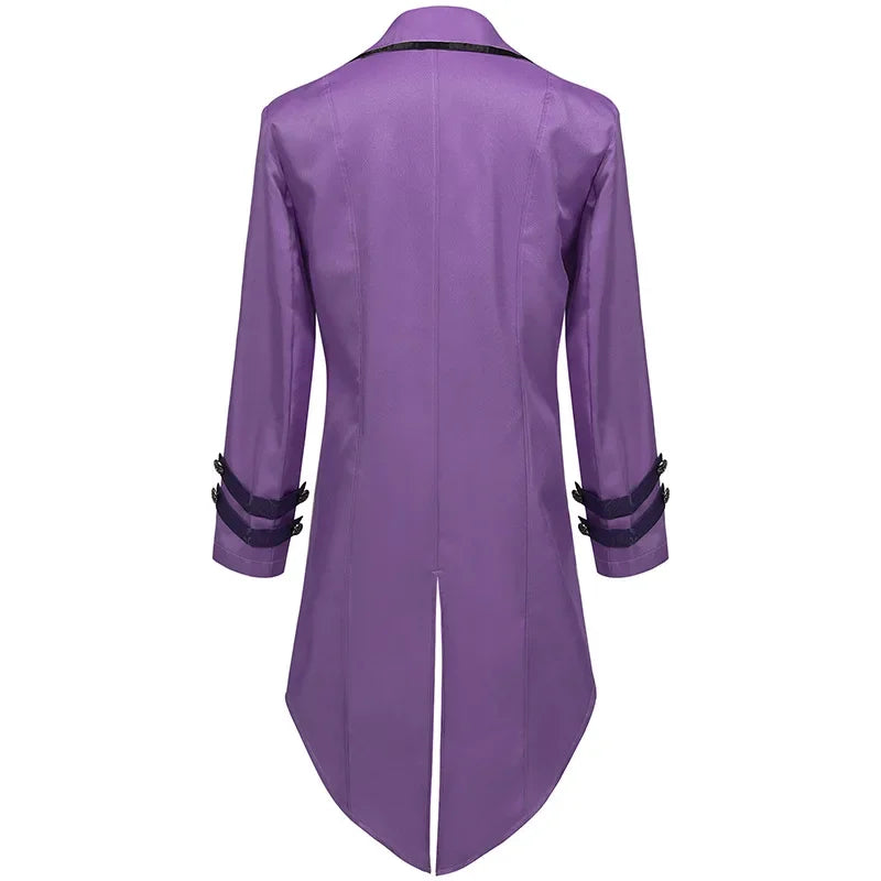 Tone-On-Tone Steampunk Coat elegant